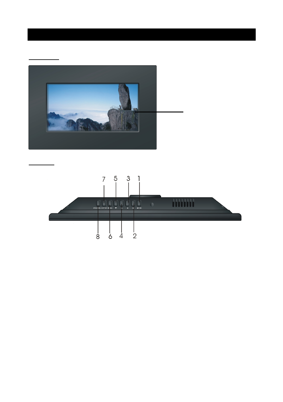Main unit | Naxa NF-901 User Manual | Page 5 / 17