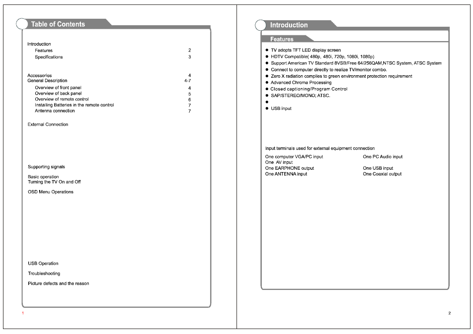 Naxa NT-1307 User Manual | Page 4 / 15