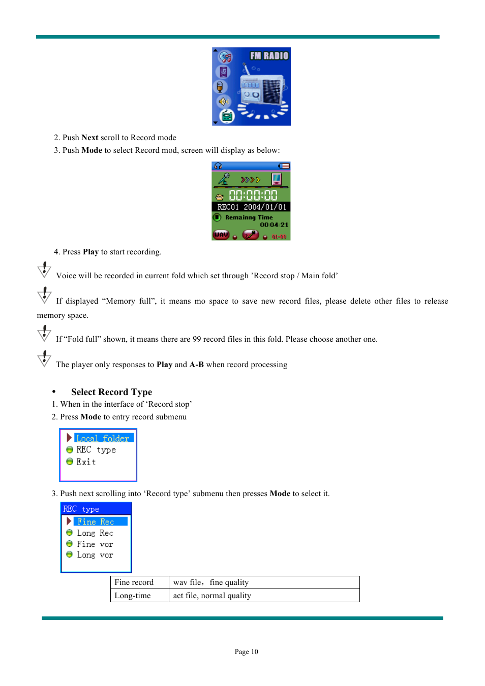 Naxa NMV-149 User Manual | Page 11 / 23