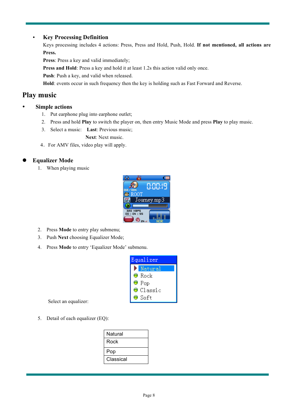 Play music | Naxa NMV-149 User Manual | Page 9 / 23