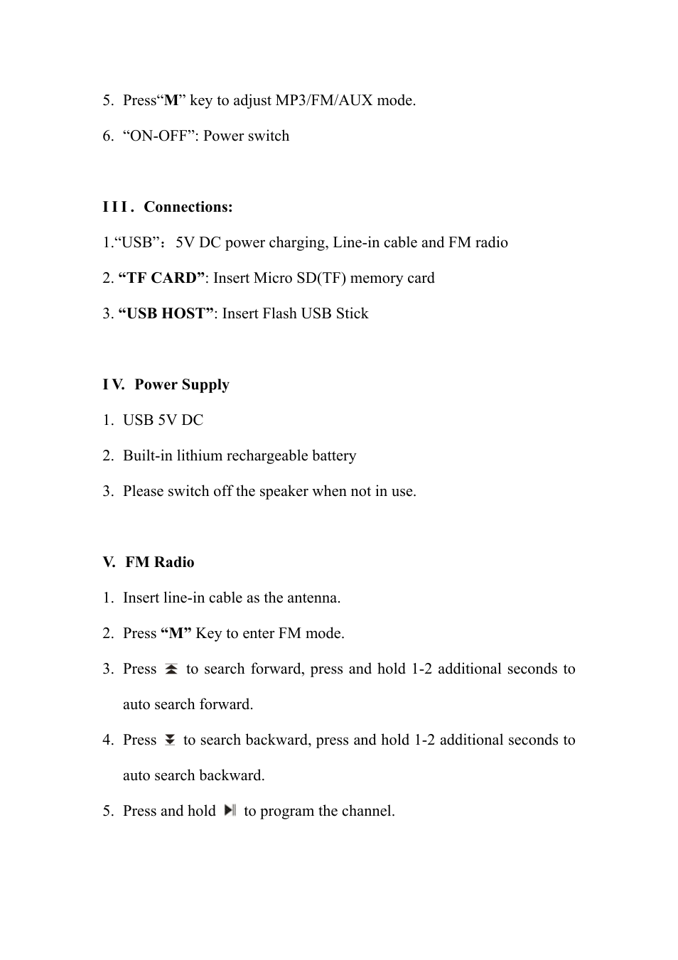 Naxa NAS-3052 User Manual | Page 3 / 4