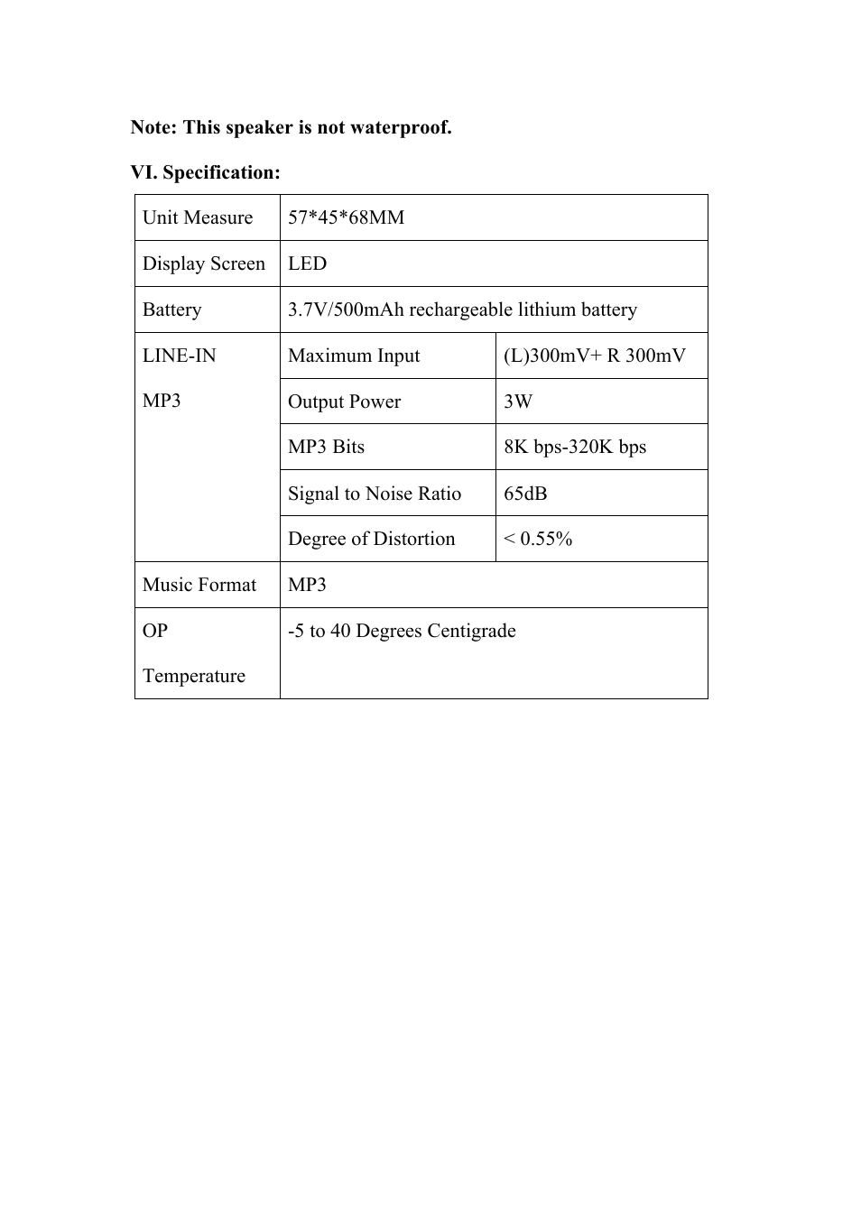 Naxa NAS-3052 User Manual | Page 4 / 4