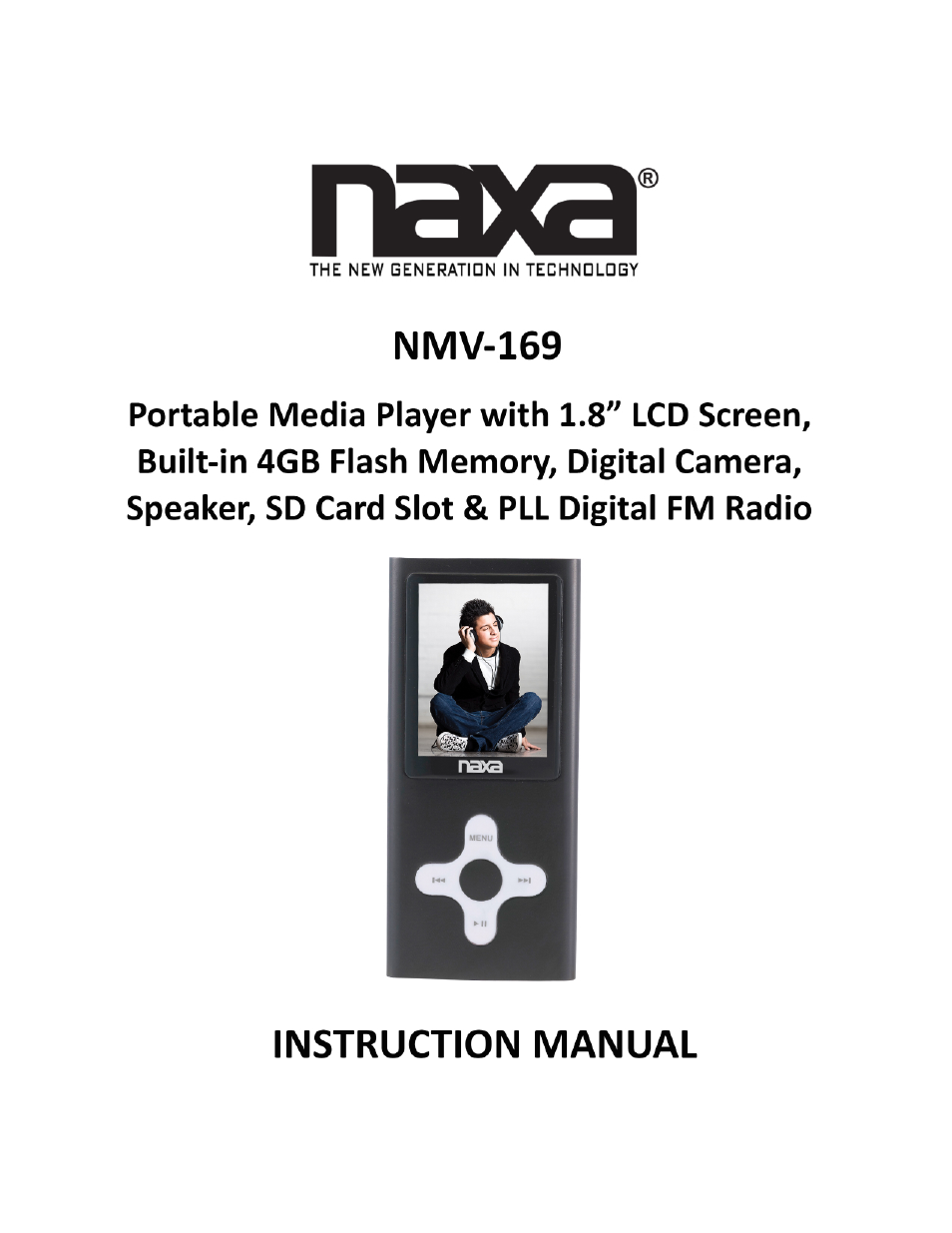 Naxa NMV-169 User Manual | 28 pages