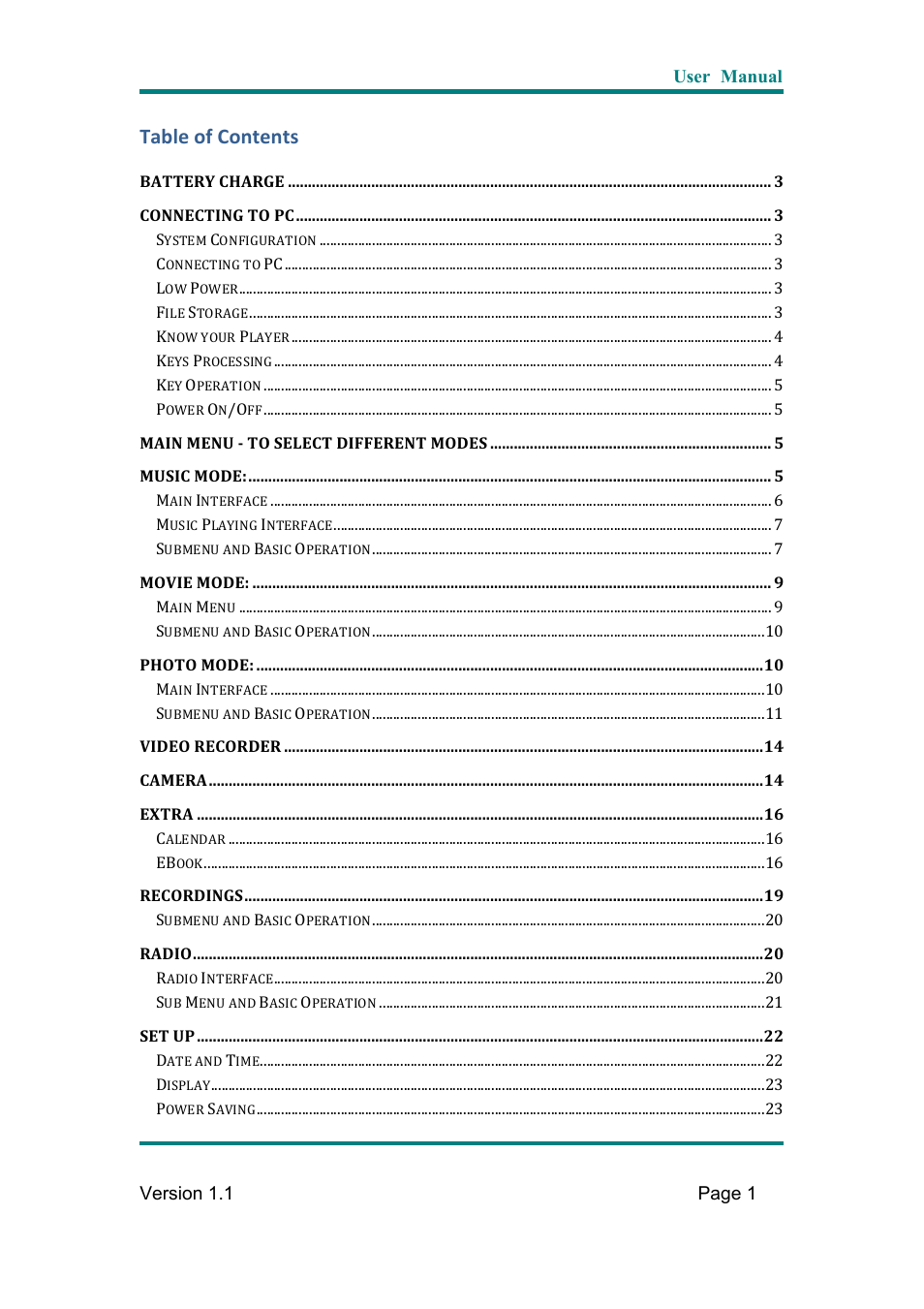 Naxa NMV-169 User Manual | Page 2 / 28