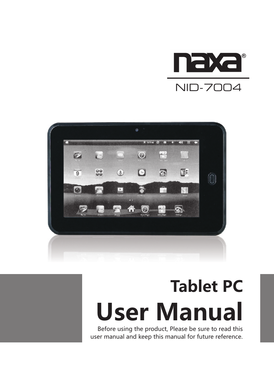 Naxa NID-7004 User Manual | 26 pages