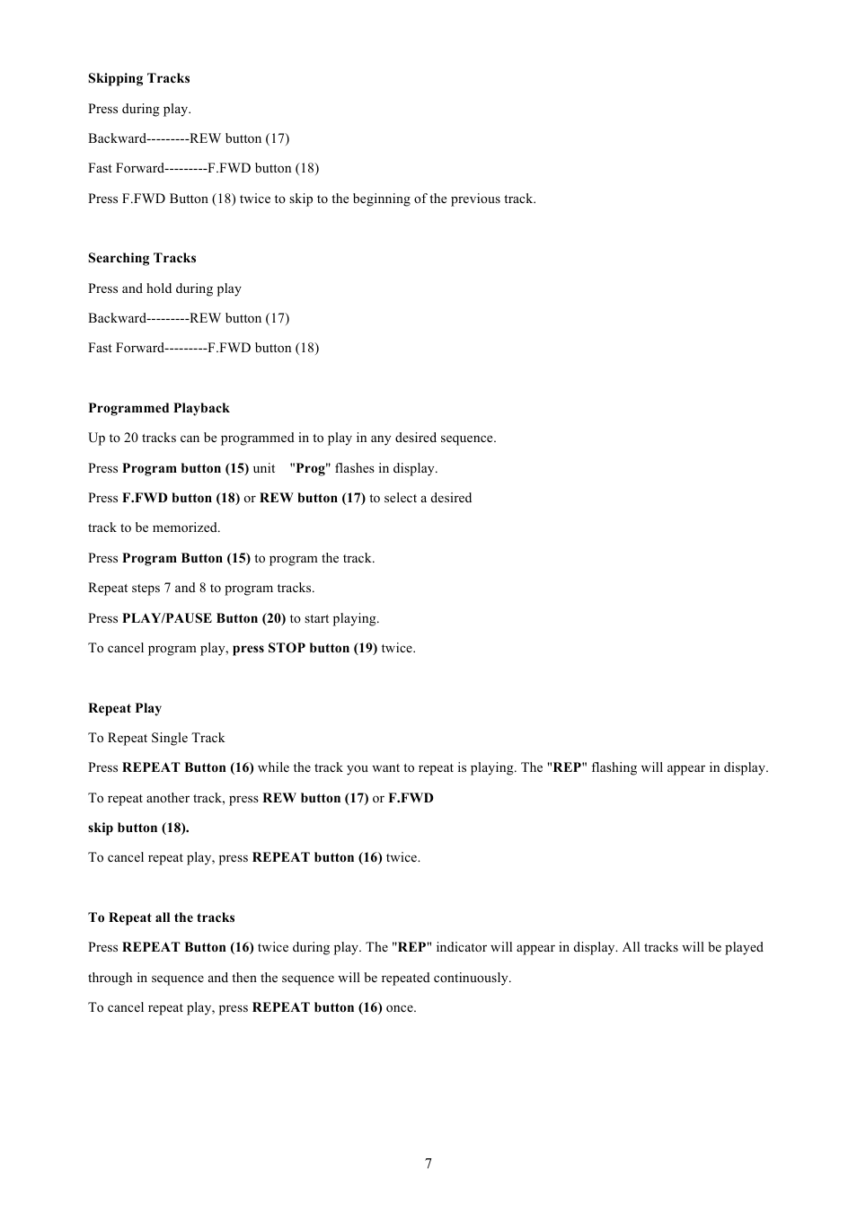 Naxa NS-438 User Manual | Page 7 / 9