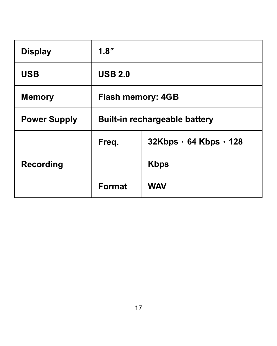 Naxa NM-145 User Manual | Page 18 / 18