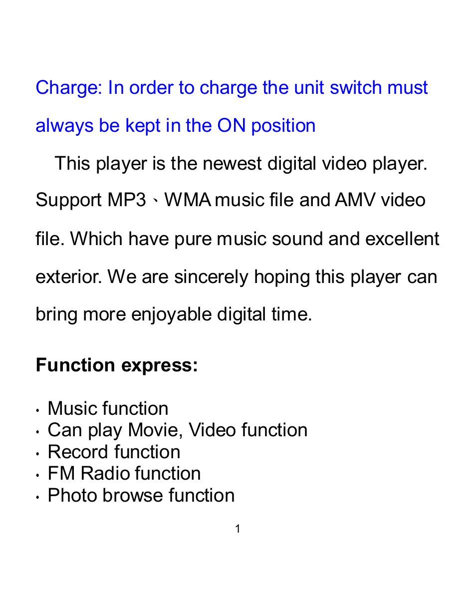Naxa NM-145 User Manual | Page 2 / 18
