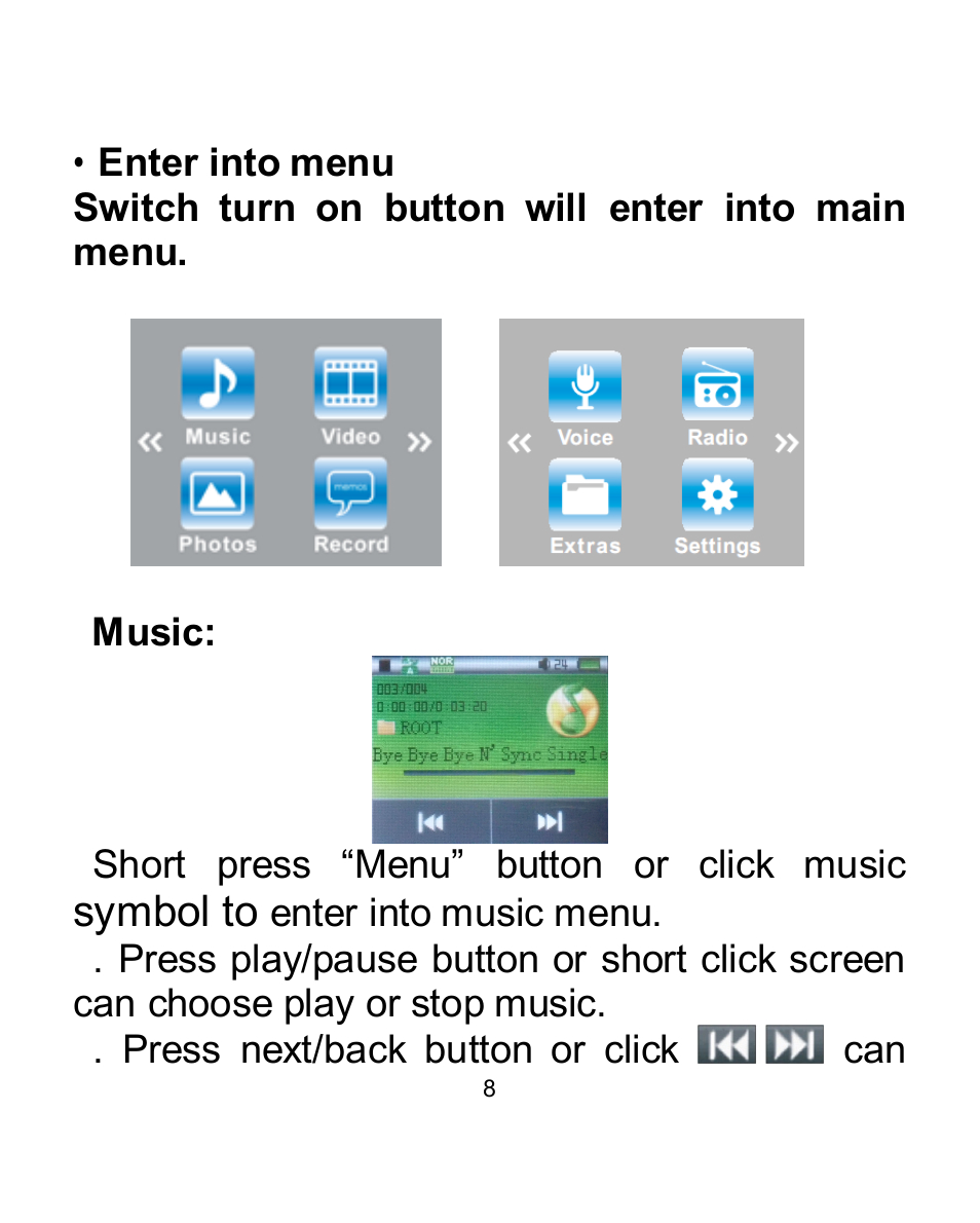 Naxa NM-145 User Manual | Page 9 / 18