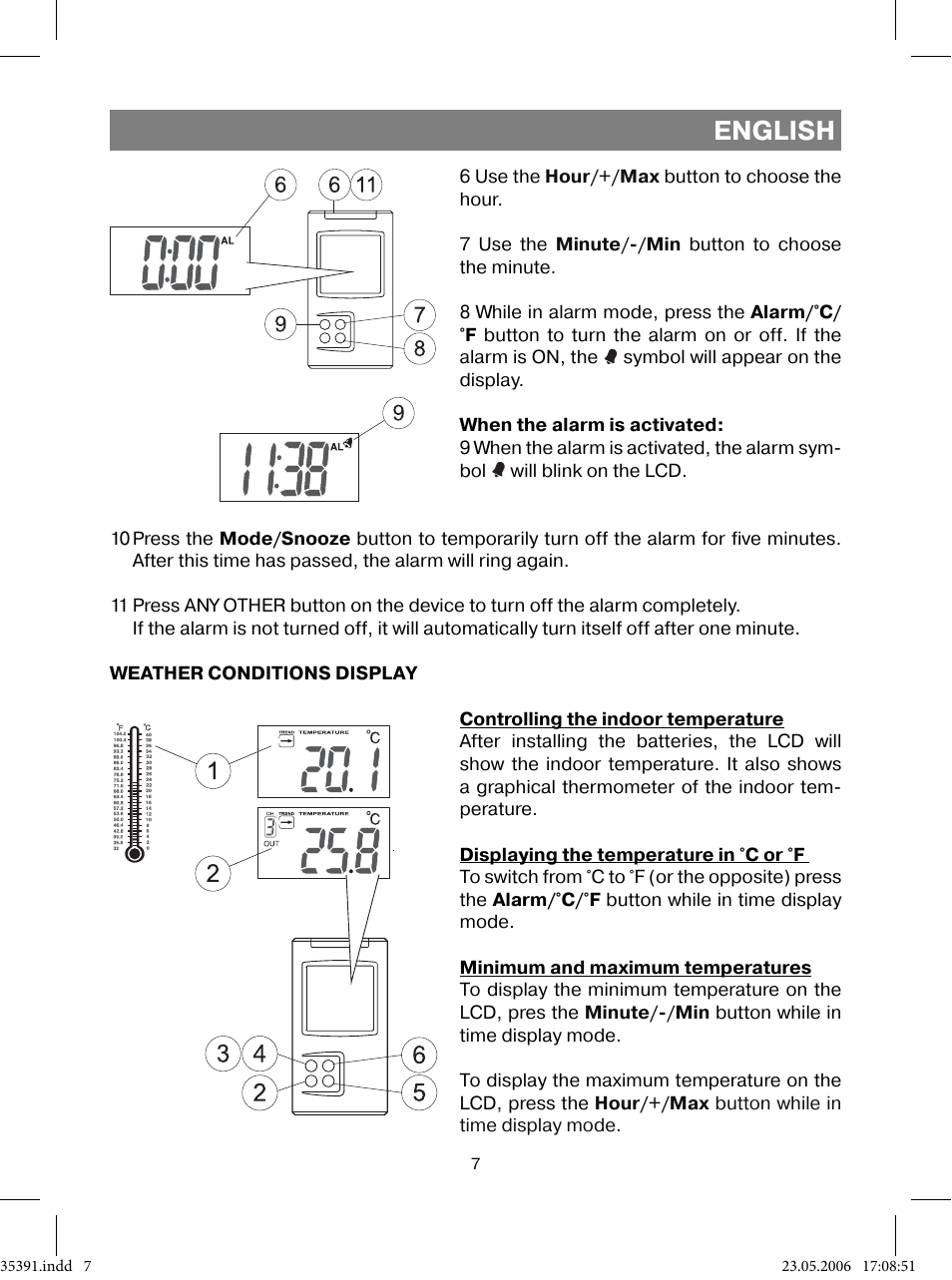 English | Vitek VT-3539 User Manual | Page 7 / 64