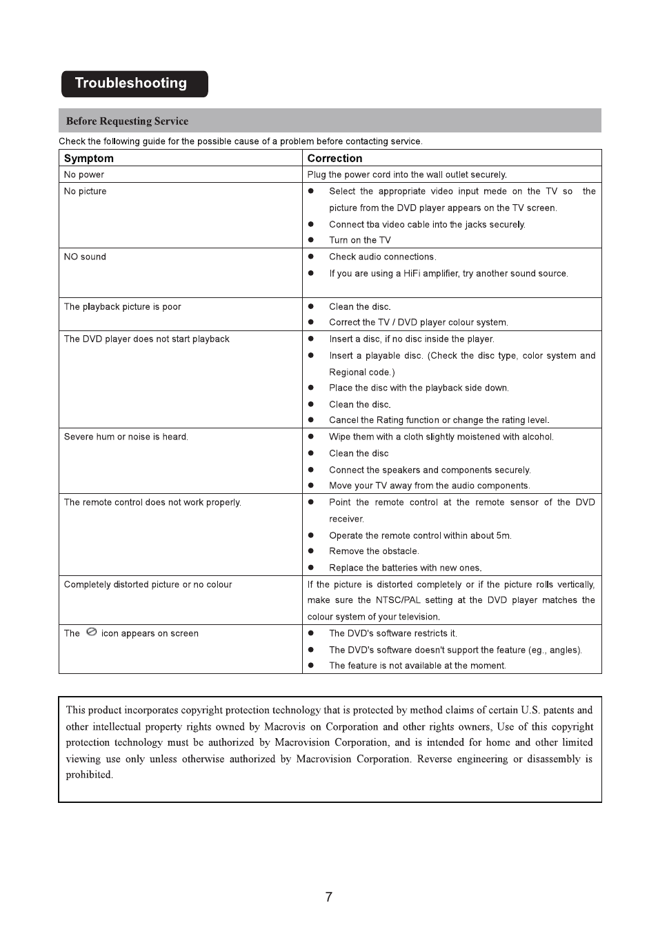 Naxa ND-856 User Manual | Page 8 / 9