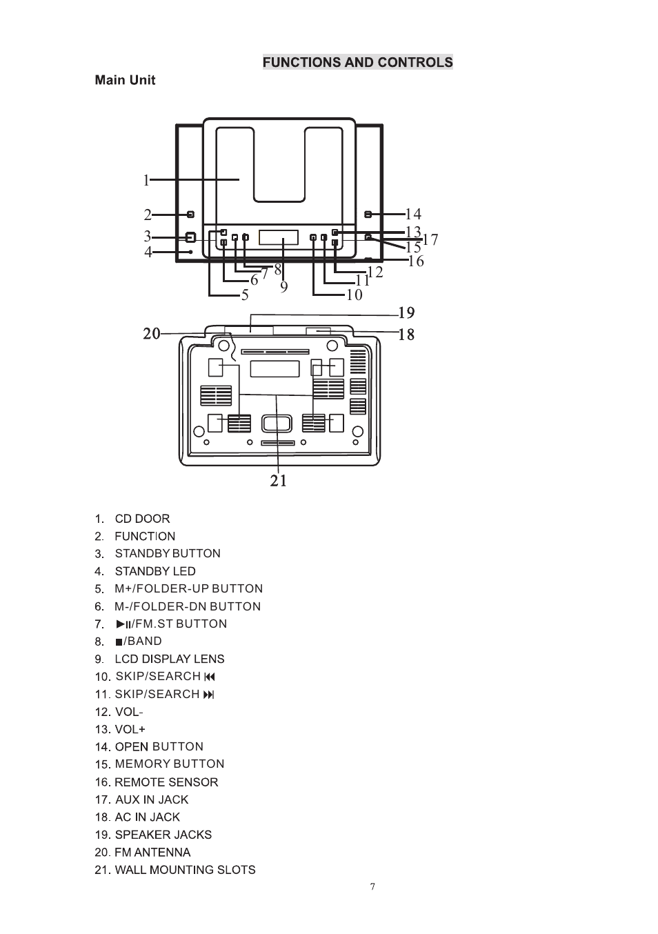 Naxa NSM-437 User Manual | Page 8 / 17