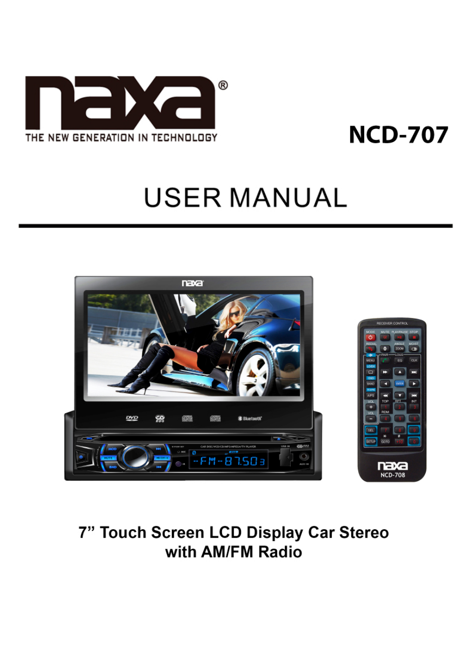 Naxa NCD-707 User Manual | 39 pages