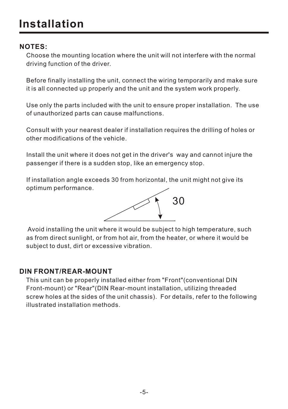 Installation | Naxa NCD-707 User Manual | Page 7 / 39