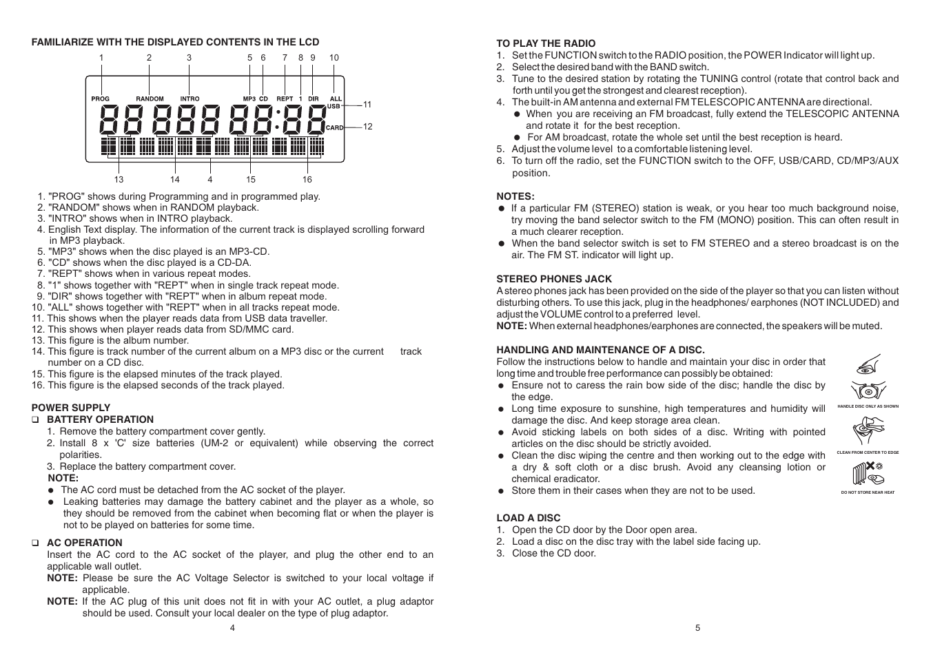 Naxa NPB-250 User Manual | Page 3 / 6