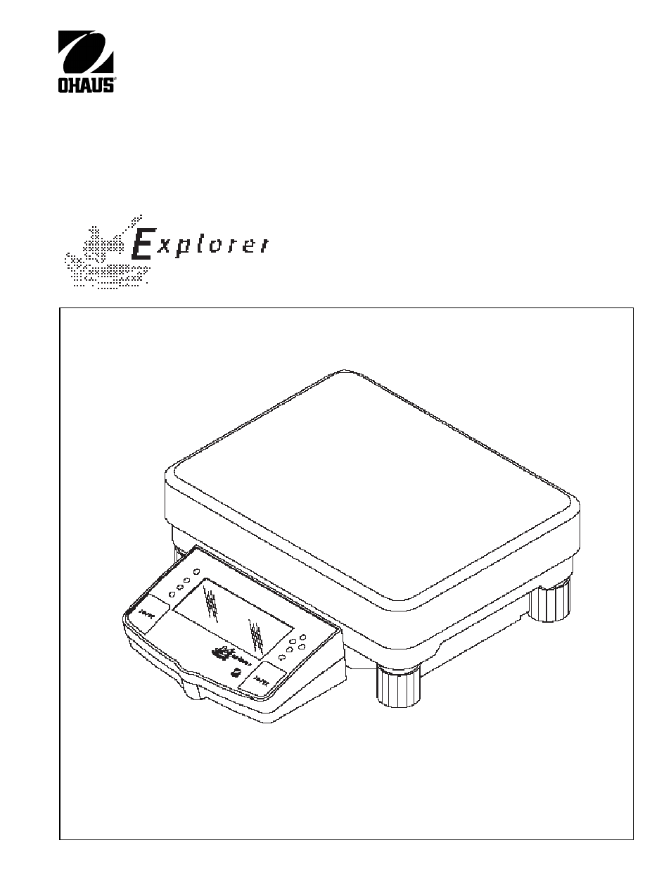 Ohaus E1M110 Explorer Balances User Manual | 47 pages