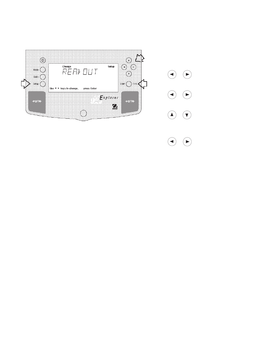 2 readout, Procedure, Stability | Auto-zero, Filter, Lock | Ohaus E1M110 Explorer Balances User Manual | Page 27 / 47