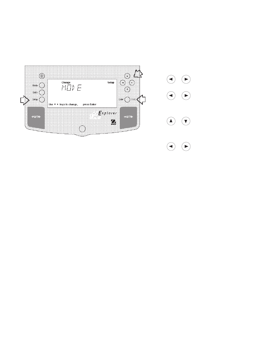 8 mode, Procedure, Weigh | Percent, Count, Animal, Lock | Ohaus E1M110 Explorer Balances User Manual | Page 33 / 47