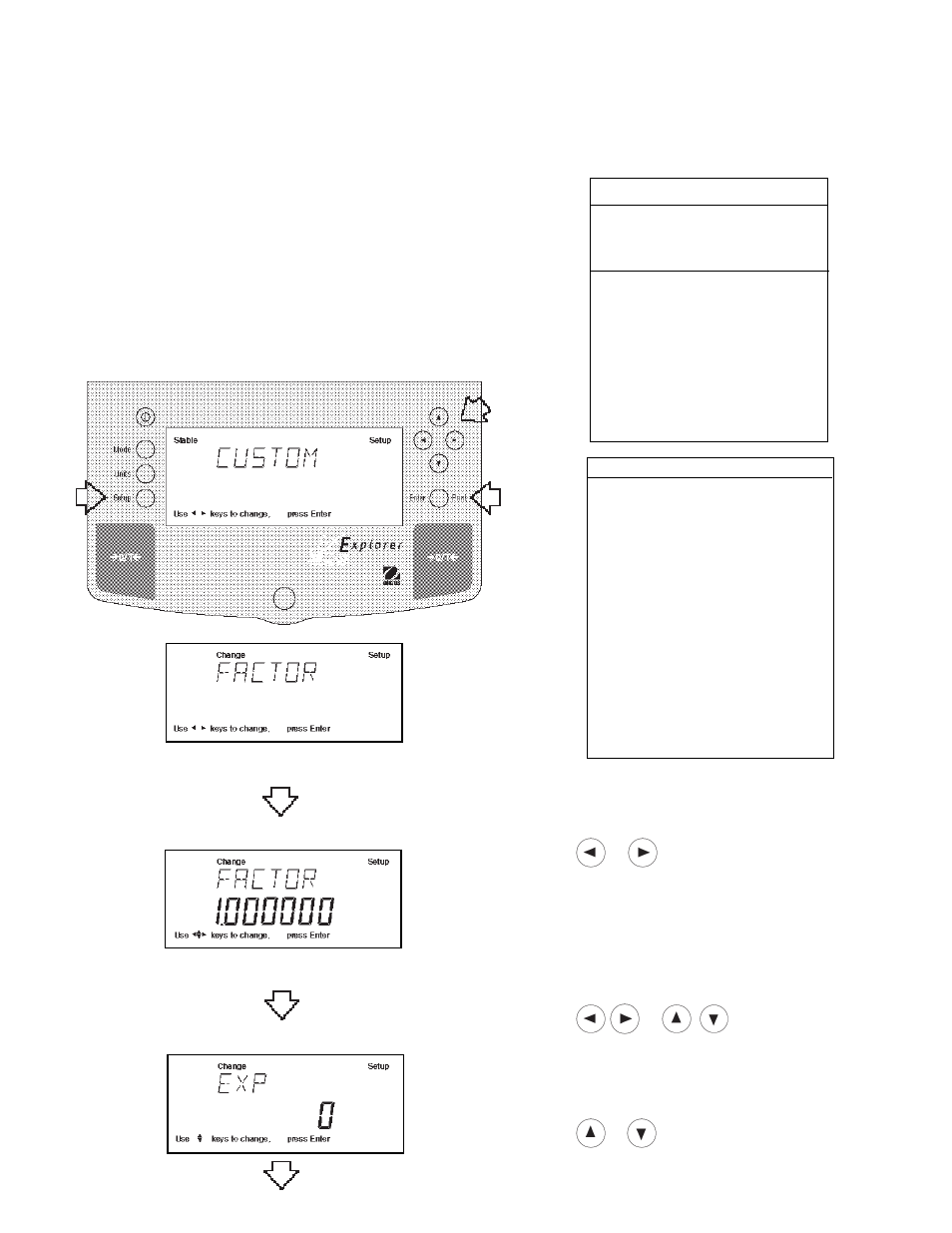 Custom unit, 11custom unit, Procedure | Ohaus E1M110 Explorer Balances User Manual | Page 36 / 47