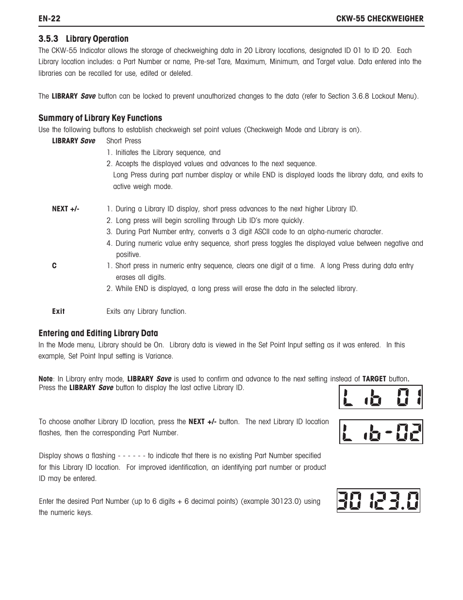 Ohaus CKW WASHDOWN CHECKWEIGHING SCALES_INDICATOR Manual en User Manual | Page 26 / 68