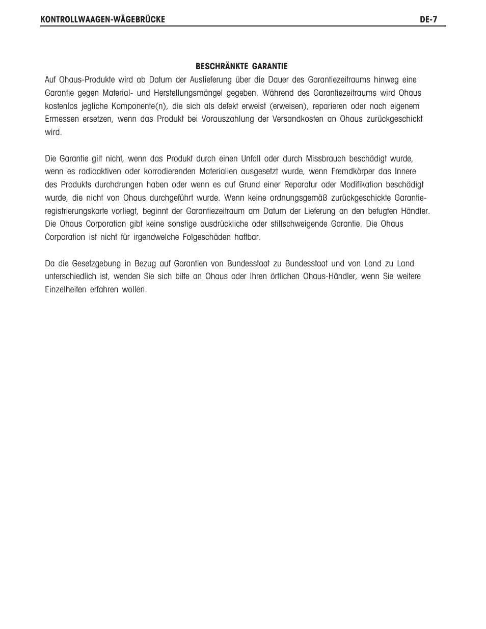 Ohaus CKW BASE Manual multi User Manual | Page 32 / 40
