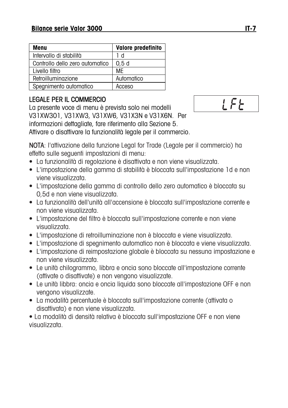 Ohaus Valor 3000 COMPACT FOOD SCALES Manual multi User Manual | Page 89 / 104