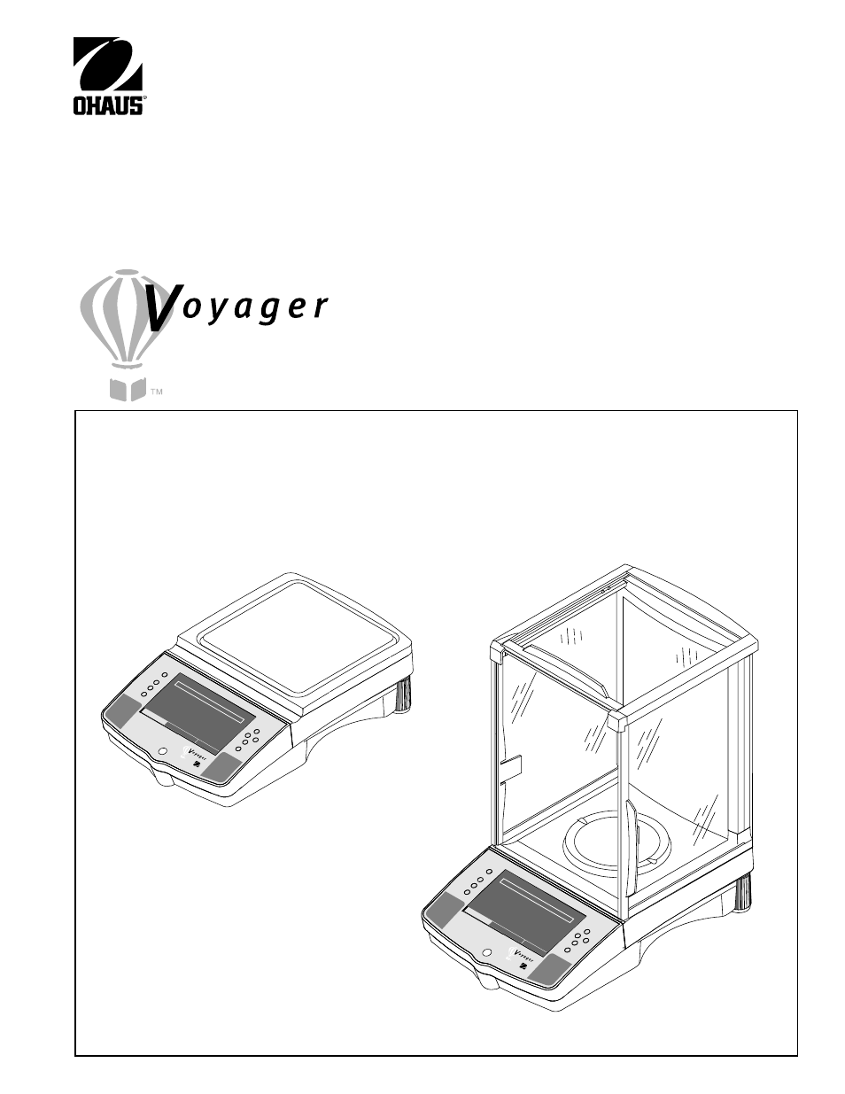 Ohaus Voyager Balances User Manual | 329 pages