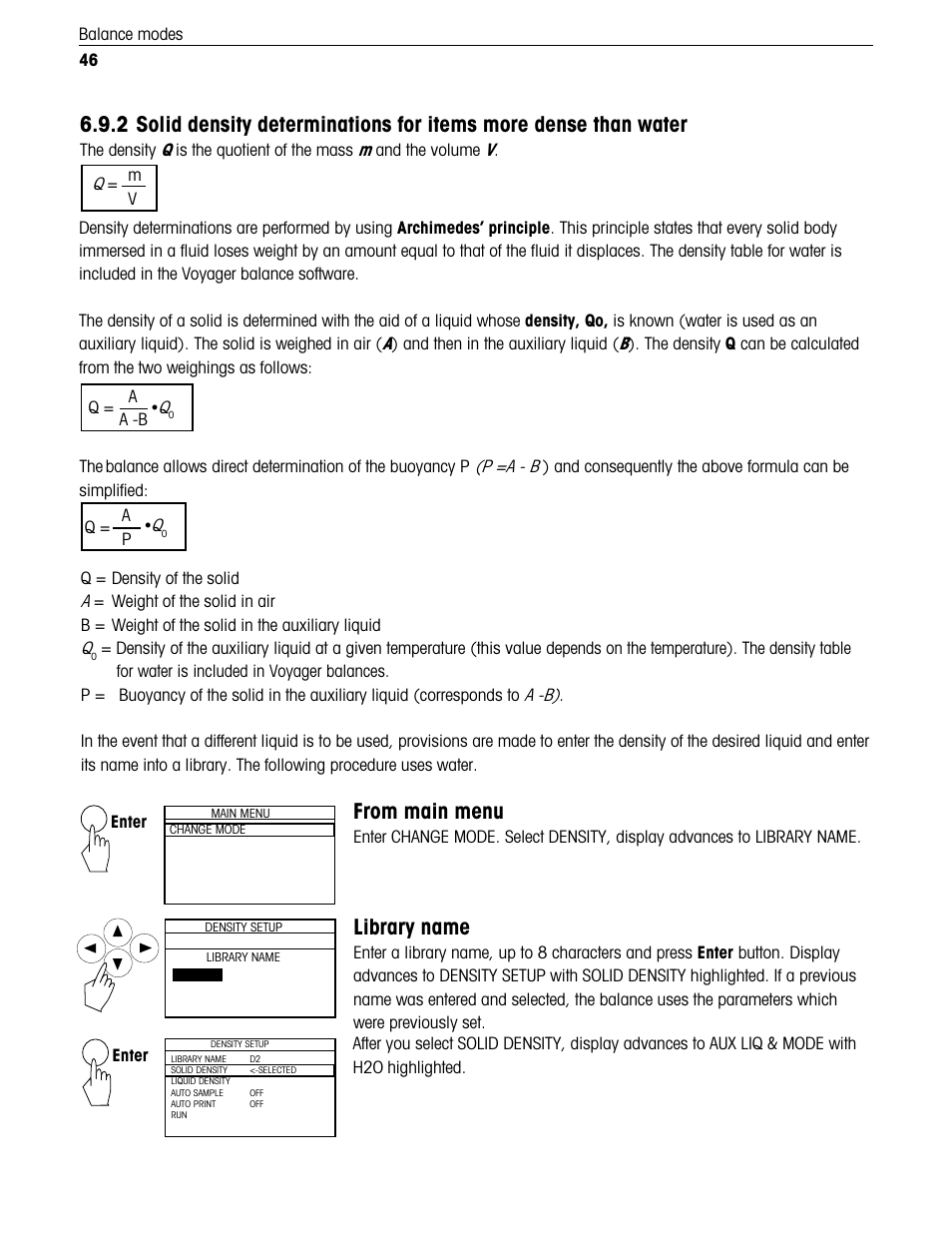 Library name | Ohaus Voyager Balances User Manual | Page 199 / 329