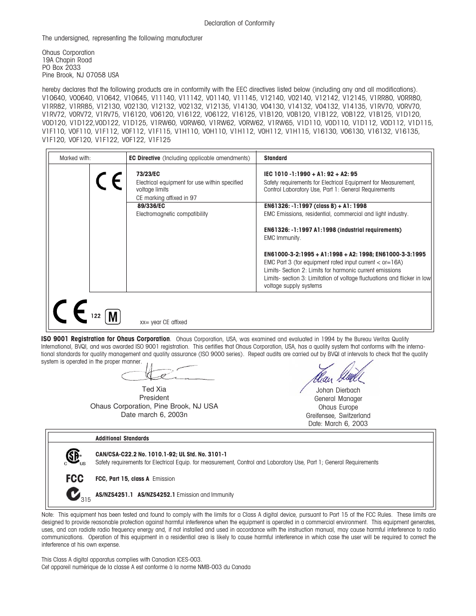 Ohaus Voyager Balances User Manual | Page 244 / 329