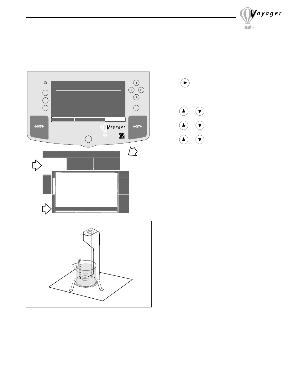 2 solid density determinations, Procedure | Ohaus Voyager Balances User Manual | Page 33 / 329