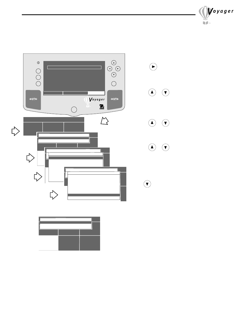 Lock out, 10 custom menu, Procedure | Example of filling entered into custom menu | Ohaus Voyager Balances User Manual | Page 51 / 329