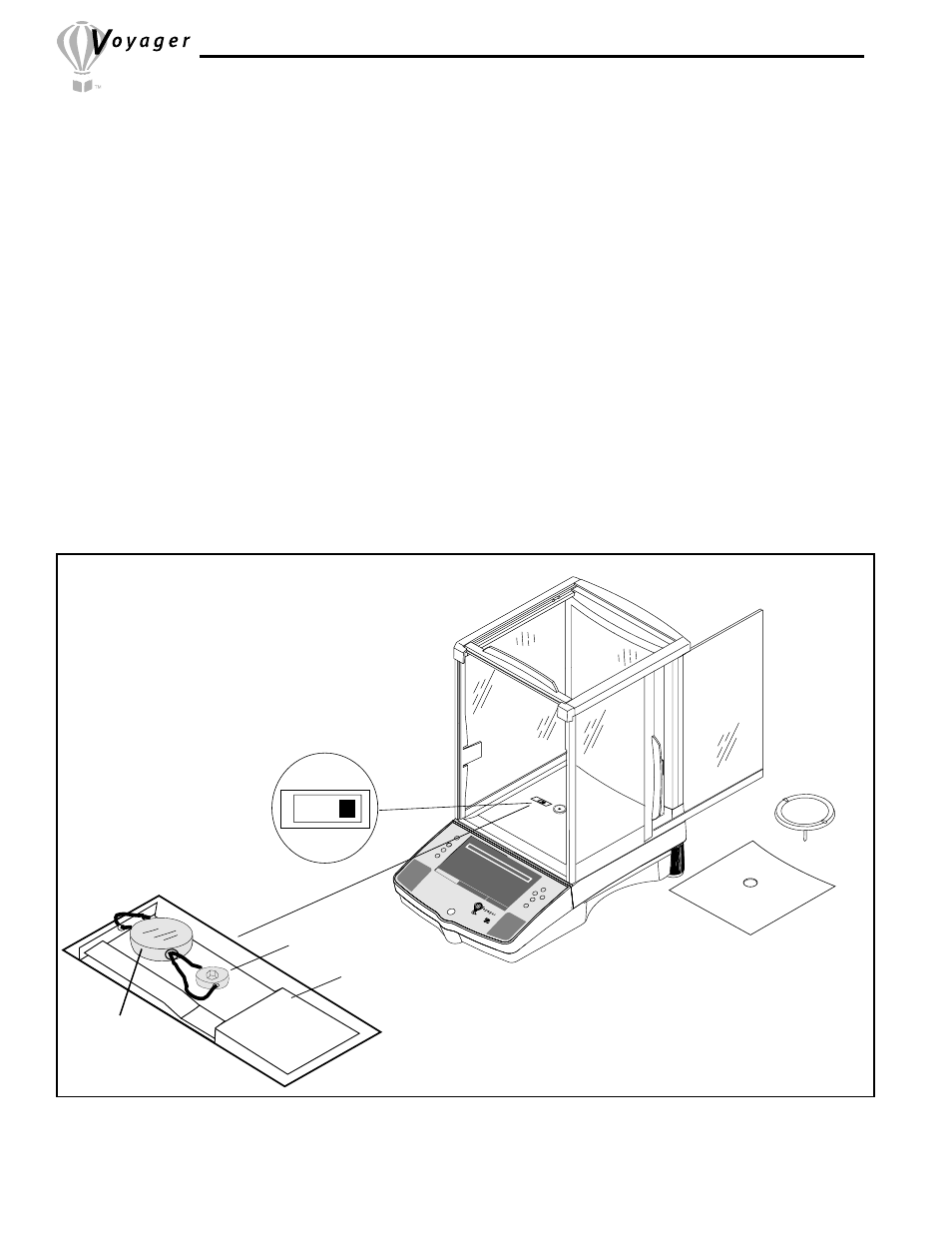 11 menu lock-out protection, Type approved/legal for trade balance sealing, Procedure | Example of sealing method | Ohaus Voyager Balances User Manual | Page 52 / 329