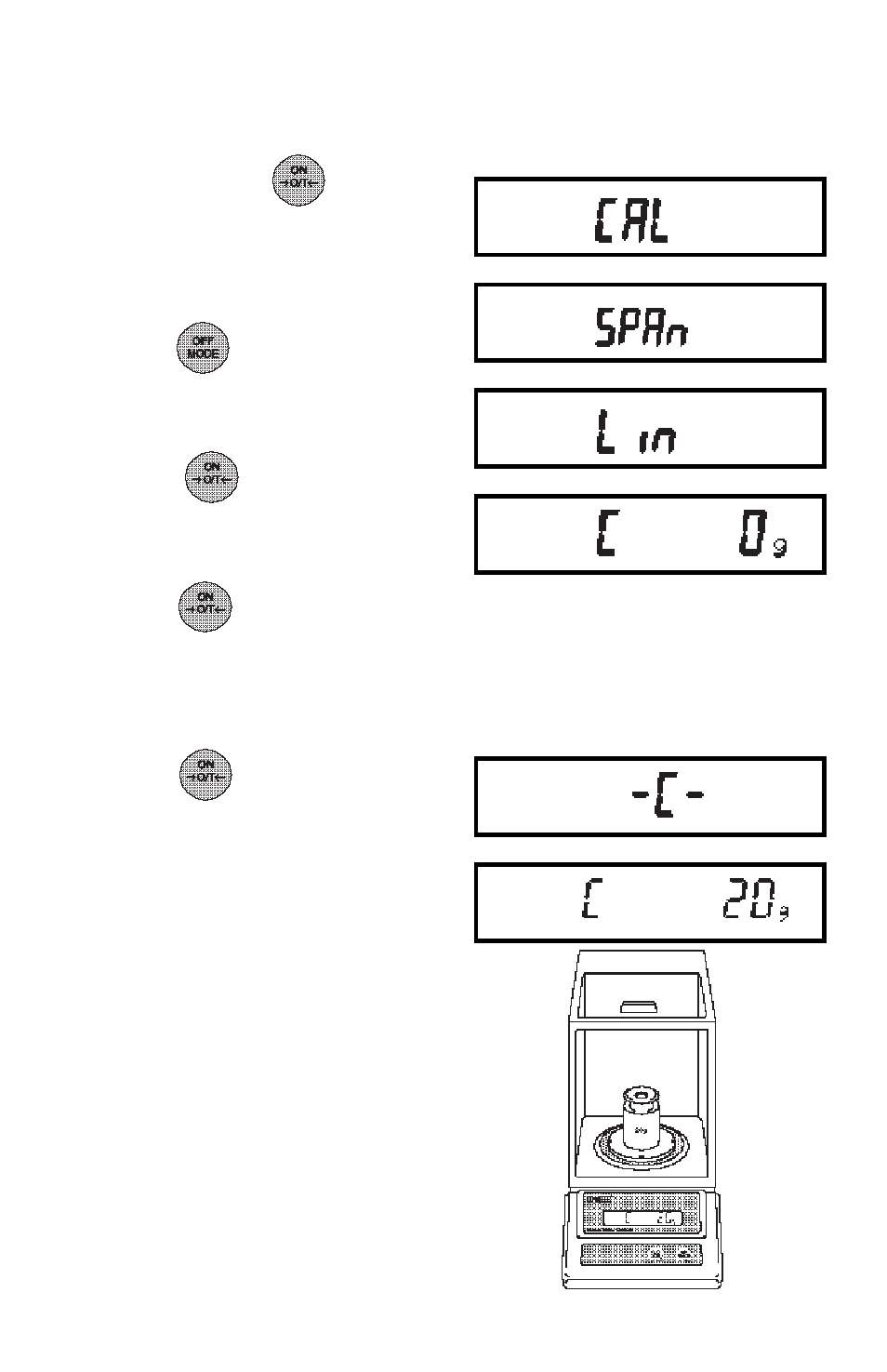 Linearity calibration | Ohaus AS Series Electronic Balances User Manual | Page 49 / 89