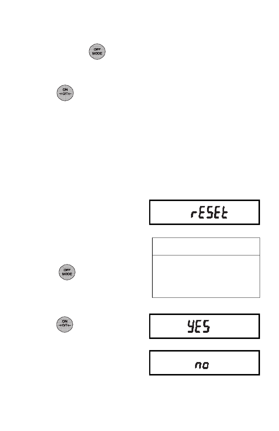 Reset to factory defaults | Ohaus AS Series Electronic Balances User Manual | Page 52 / 89