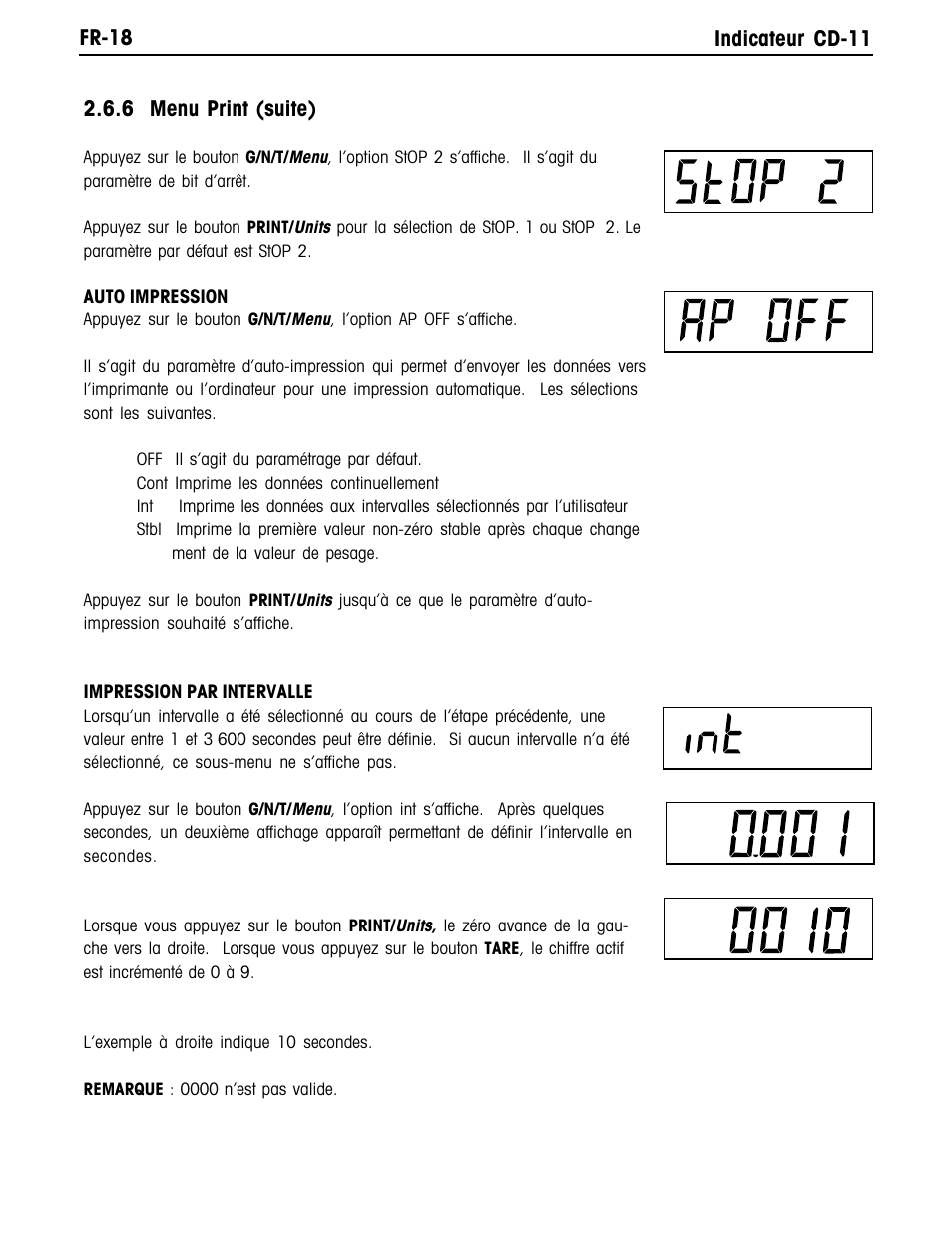 Ohaus CD-11 Indicator Manual multi User Manual | Page 100 / 120