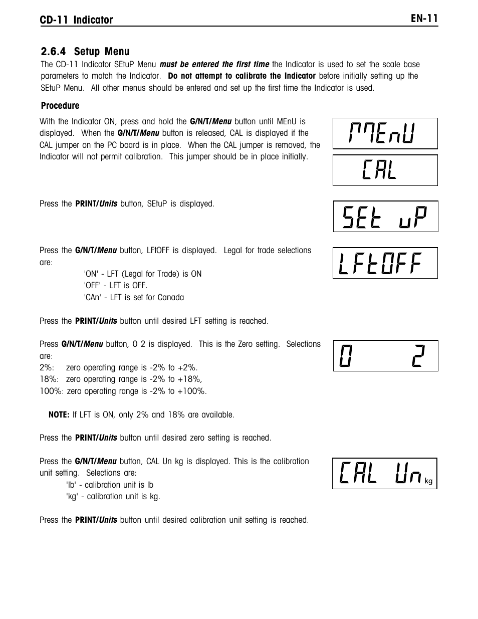 Ohaus CD-11 Indicator Manual multi User Manual | Page 17 / 120