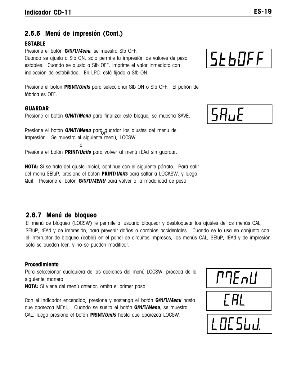 Ohaus CD-11 Indicator Manual multi User Manual | Page 63 / 120