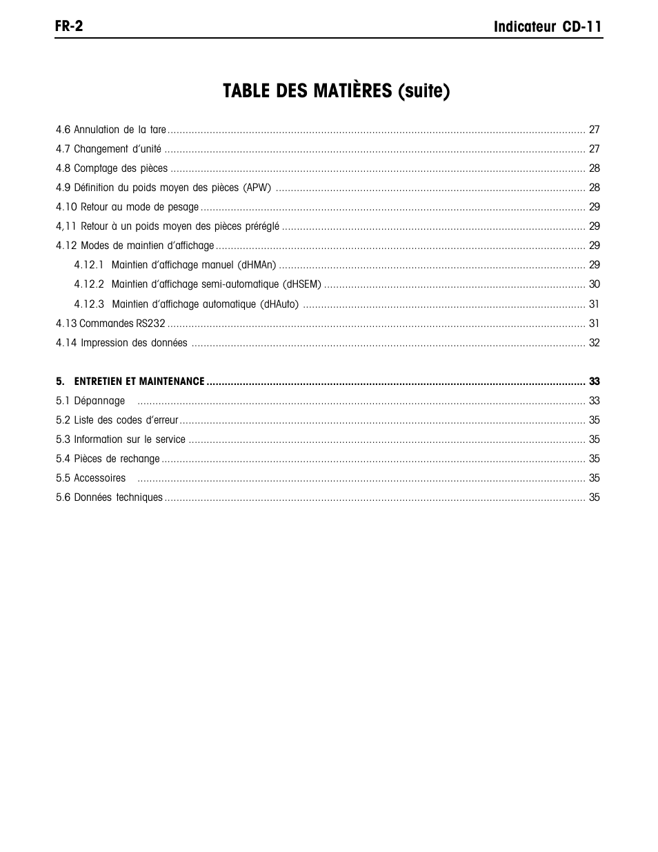 Ohaus CD-11 Indicator Manual multi User Manual | Page 84 / 120