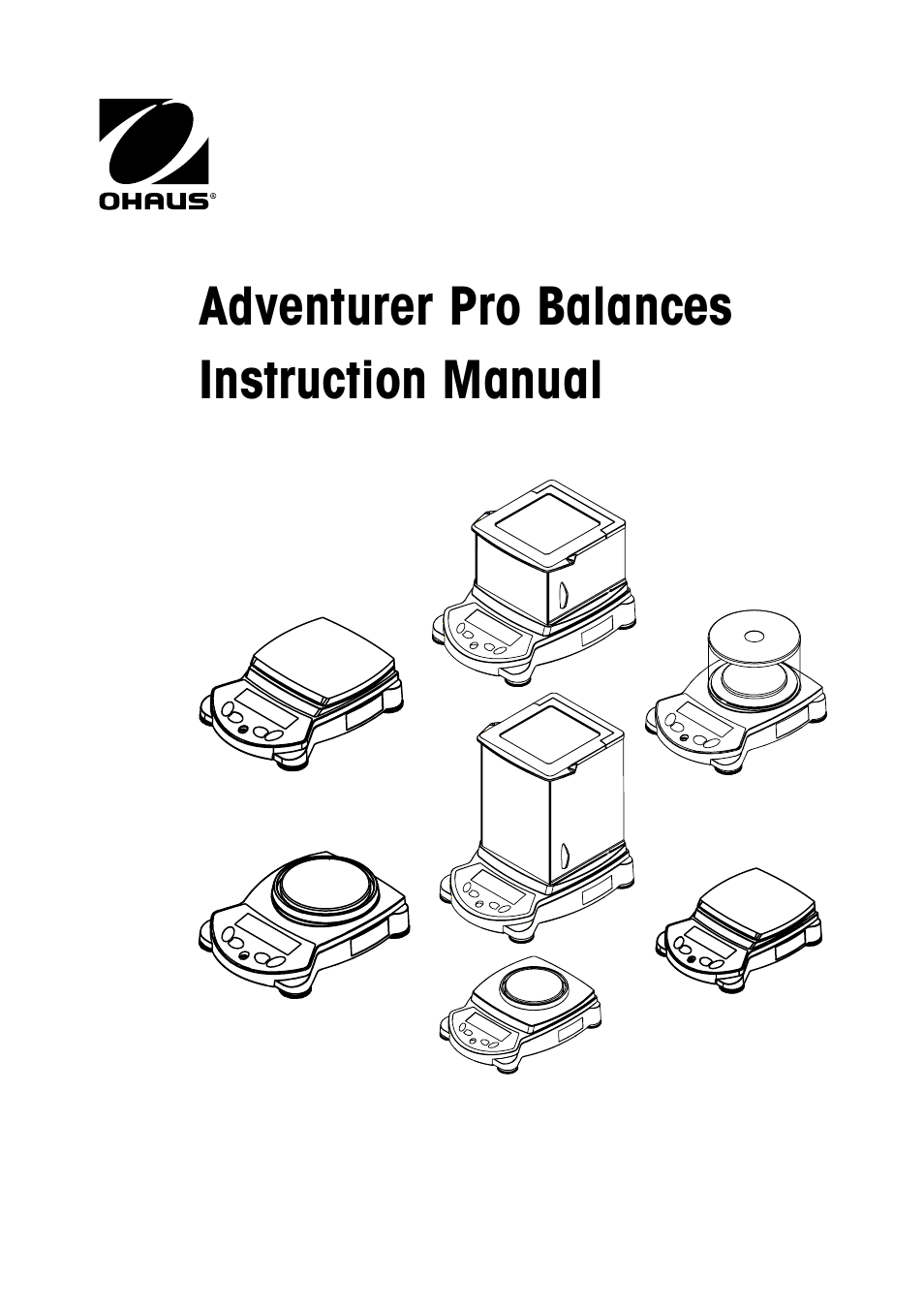 Ohaus CARAT PLUS PRECISION JEWELRY BALANCES Manual en User Manual | 56 pages