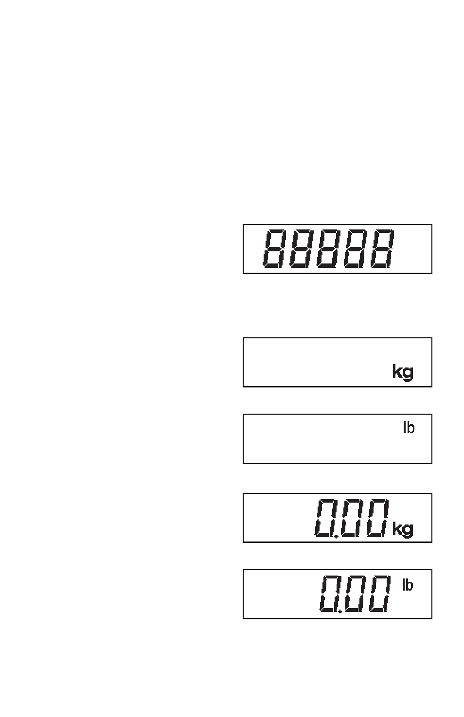 Changing units kg/lb | Ohaus DS Series Electronic Digital Bench Scales User Manual | Page 33 / 38