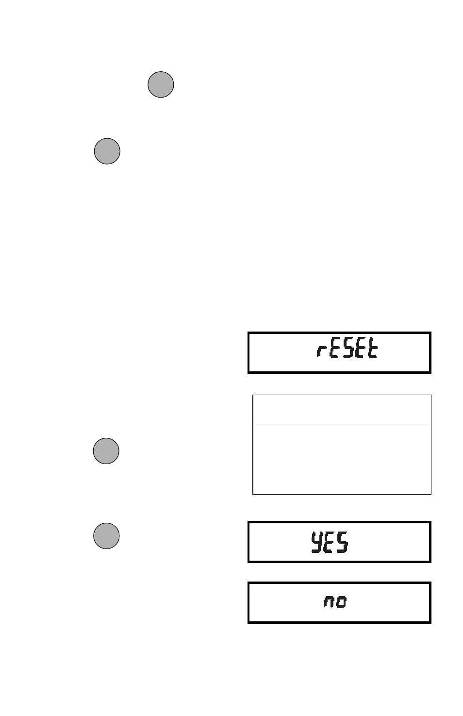 Reset to factory defaults | Ohaus TS Series Electronic Balance User Manual | Page 36 / 77