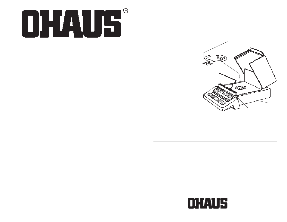 Draft shield accssory, Draft shield accessory kit, Standard | Plus, For precision, Unpacking, Installation | Ohaus TS Series Electronic Balance User Manual | Page 52 / 77