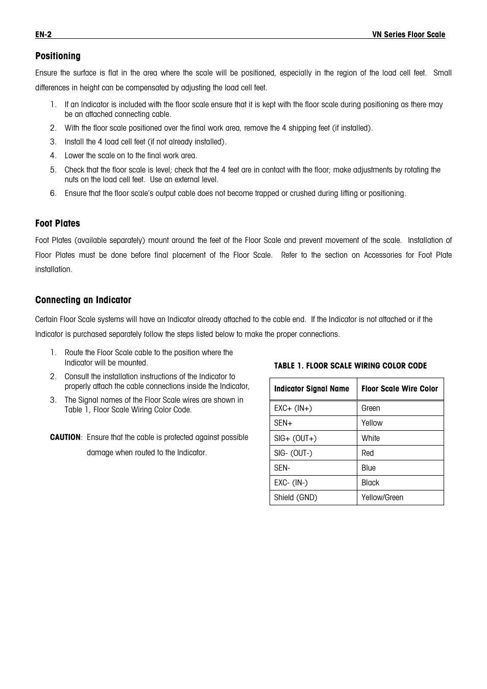 Ohaus VN Series Floor Scale Manual multi User Manual | Page 4 / 33