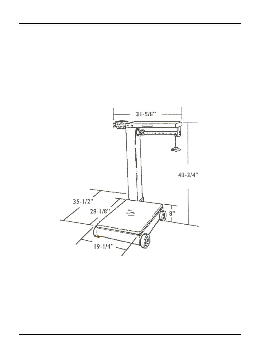 Ohaus DEFENDER D500M MECHANICAL BENCH SCALE Manual User Manual | Page 4 / 12