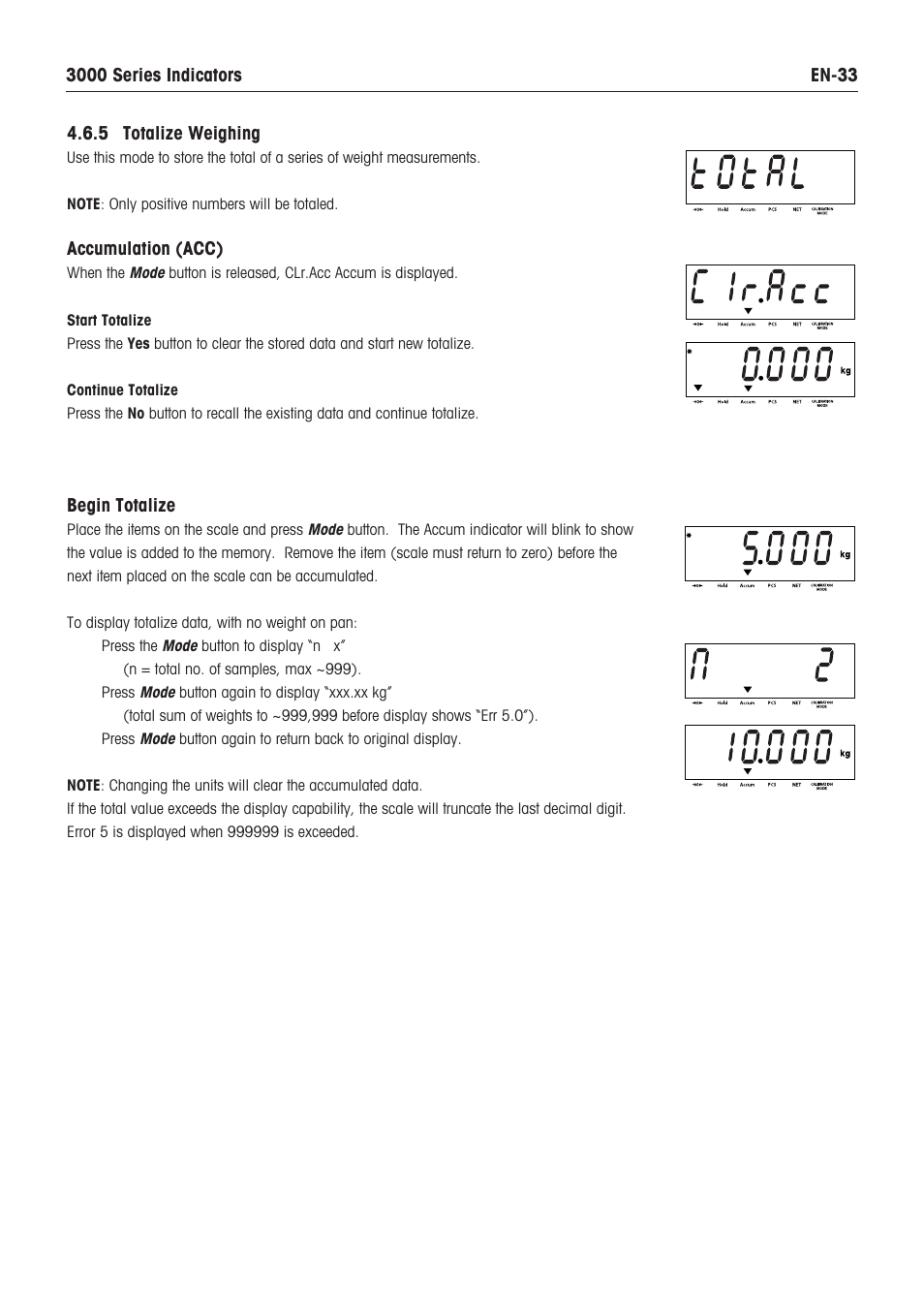 Ohaus DEFENDER 3000 METAL WEIGHING INDICATOR Manual en User Manual | Page 35 / 48