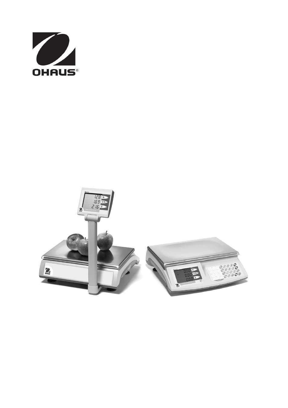 Ohaus RE PRICE COMPUTING COMPACT SCALES Manual User Manual | 24 pages