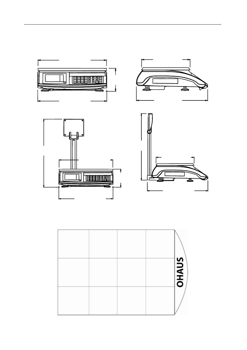 Ohaus RE PRICE COMPUTING COMPACT SCALES Manual User Manual | Page 21 / 24