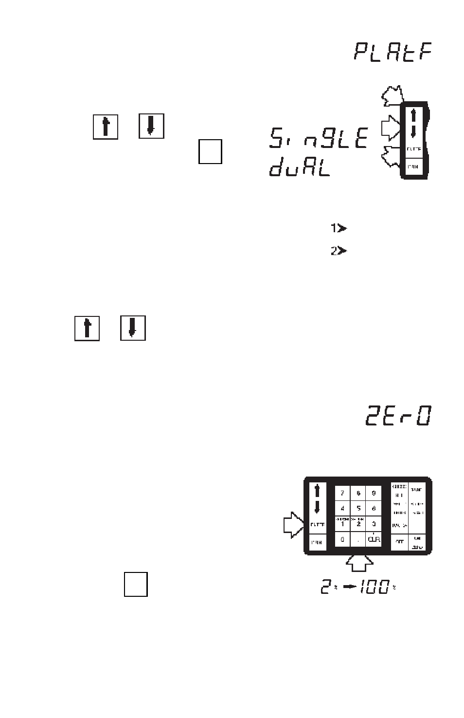 Number of load reeceivers zero, Number of load receivers, Zero | Ohaus I150-S Indicator User Manual | Page 20 / 76