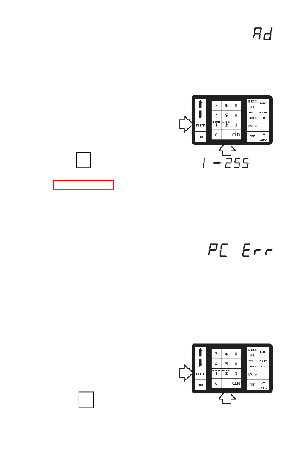 Average display cycle parts count error level, Average display cycle, Parts count error level | Ohaus I150-S Indicator User Manual | Page 31 / 76