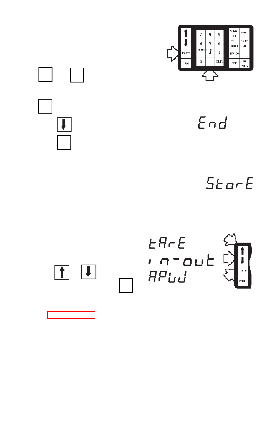 Store | Ohaus I150-S Indicator User Manual | Page 34 / 76